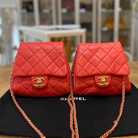 chanel bag side view|chanel side pack.